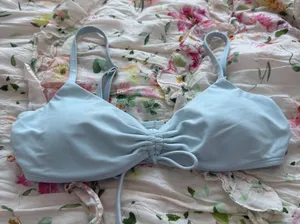 Light blue bikini top  thumbnail 1
