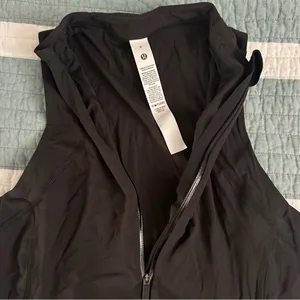 Lululemon Nulux Zip-Up Track Bodysuit 3" 8 Running Black NWT thumbnail 12