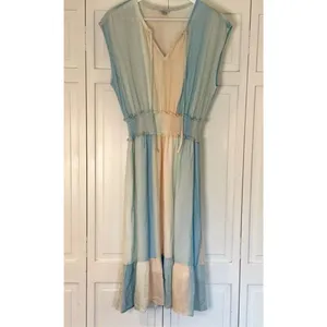 Rails Ashlyn sunset gradient smocked waist dress size small thumbnail 4