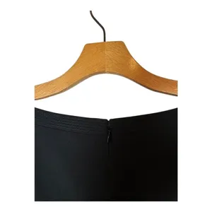 Ann Taylor Dress Women 2 Black Sleeveless V Neck Pleated Back Hem‎ Fit And Flare thumbnail 5