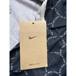 Nike‎ Womens Dri-FIT Golf Polo Shirt Black White Scallop Logo FB8527-010 XS thumbnail 3