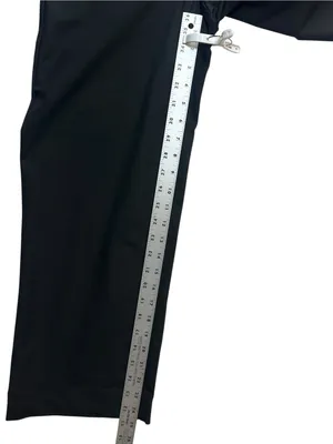 Lululemon City Sleek 5 Pocket Wide Leg Crop Pants Black Size 25 thumbnail 5