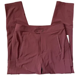 Athleta Uptown Ankle Pant Cognac Brown Size 6 thumbnail 6