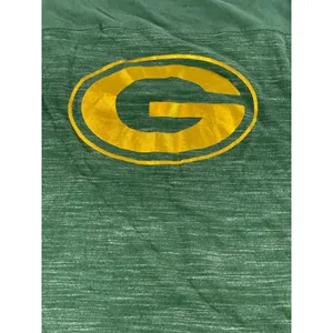 New Era NFL Team Apparel Womens Green Green Bay Packers Scoop Neck Tee L thumbnail 10