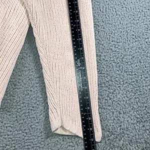 ORVIS Cardigan Sweater L Pink Button Up Grandma Craft Grunge Outdoor Chore Flaw thumbnail 10