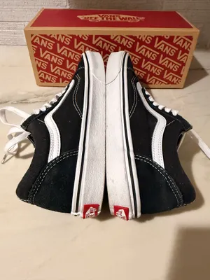 Vans Old Skool Low-Top Sneakers Black Skater Skateboard Retro thumbnail 6