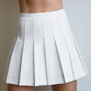 $88 ARITZIA Sunday’s Best Olive Micro Skirt pleated in white 10 thumbnail 1
