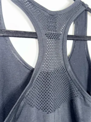 Alphalete Black Seamless Tank thumbnail 3