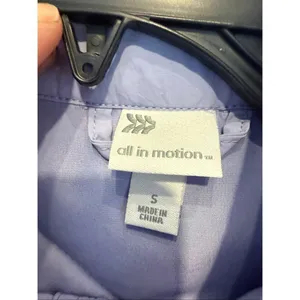 All in Motion lavender purple quilted puffer jacket size small thumbnail 7