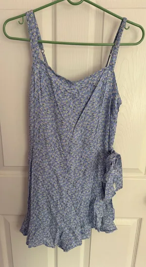Hollister Floral Romper Dress thumbnail 1