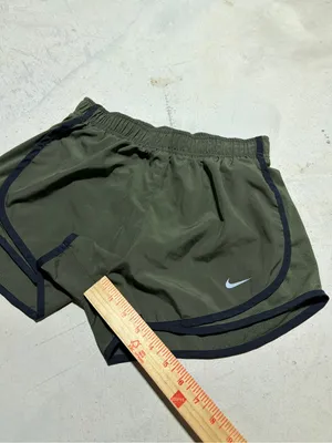 Nike Green Athletic Running Shorts dri-fit small thumbnail 5