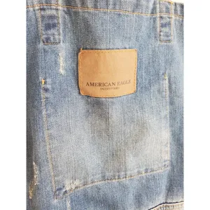 American Eagle Womens Jean Denim Bag Shoulder Tote distressed Ladies Pur… thumbnail 3