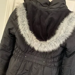 Black Weather Tamer Coat, Size Small thumbnail 3