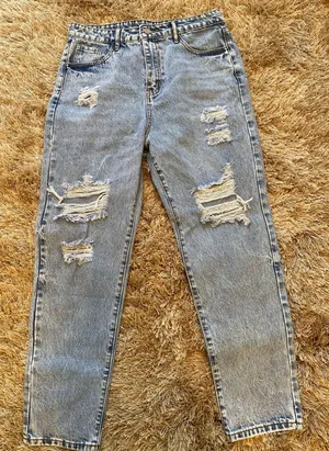 SheIn High Waisted Mom Jeans thumbnail 1