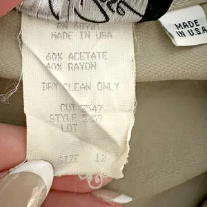 VTG Wild Rose Trench Coat thumbnail 8