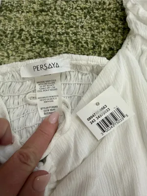 ‼️NWT‼️ white sleeveless blouse thumbnail 2