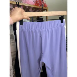 Norma Kamali x REVOLVE Side Stripe Joggers Pants Size XS‎ Violet Purple thumbnail 8