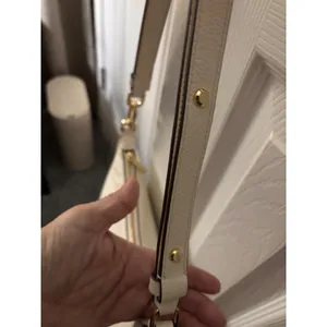 Kate Spade‎ Knott Medium Hobo Bag Parchment White Pebbled Leather Shoulder Bag thumbnail 4