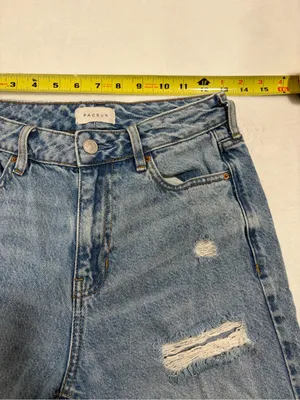 PacSun High Waisted Distressed Mom Jean - Size 25 thumbnail 4