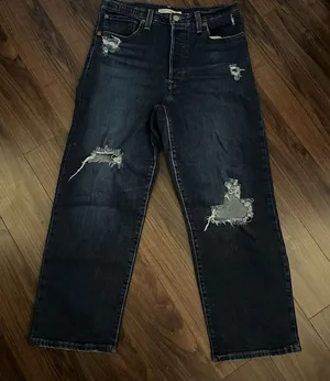 Levi’s ribcage straight ankle distressed 24 thumbnail 1