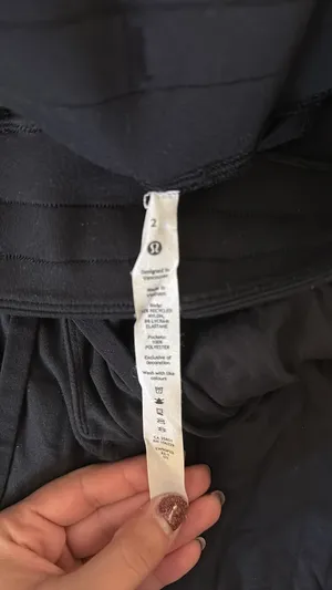 Lululemon Jogger Pants Black thumbnail 3