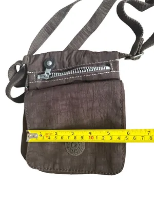 KIPLING Brown Crossbody Nylon Bag Womens Purse thumbnail 2
