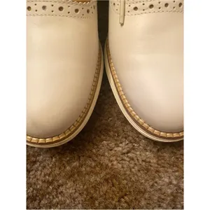 Cole Haan White and Tan Saddle Oxfords Golf OriginalGrand Waterproof thumbnail 9