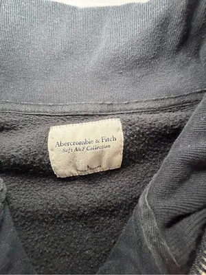 Abercrombie & Fitch Black Sleeveless Quarter-Zip Pullover thumbnail 2