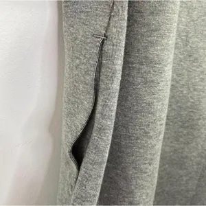 Nike Dress Women SMALL‎ Gray Lab Essential Tech Fleece Tunic Short Sleeve Thick thumbnail 7