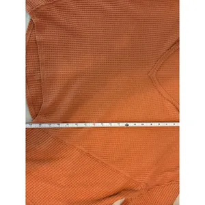 We The Free Thermal Waffle Knit Oversized V-Neck Top Small thumbnail 6