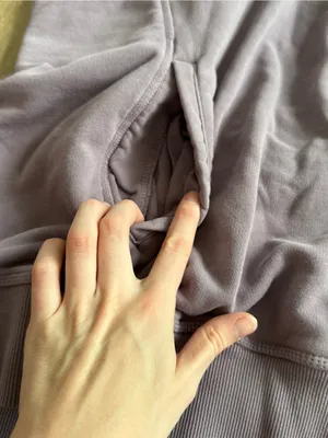 Gymshark Purple Hoodie Hooded Sweatshirt thumbnail 3