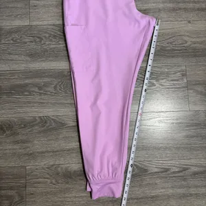 MEDCOUTURE‎ Insight Womens Jogger Scrub Pants Lilac Cargo Pockets Drawstring XL thumbnail 12