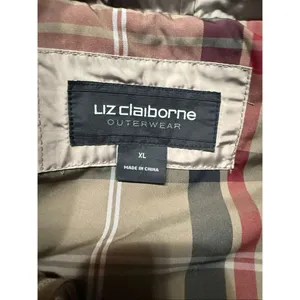Liz Claiborne Womans quilted Jacket Tan Sz XL NWOT thumbnail 3