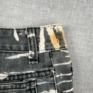 Vintage Guess By Georges Marciano Jeans Womens 28 Gray Zebra Skinny Ankle Zip thumbnail 15