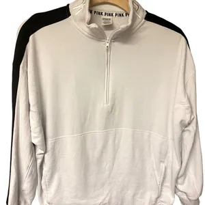 🛍️5/$25 VS PINK half-zip fleece size L thumbnail 1