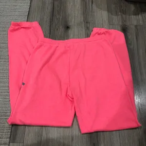 Victoria’s Secret Pink Love Pink Sweatpants XS Bright Pink Full Length thumbnail 5