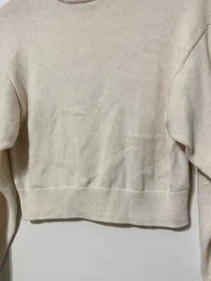 Aritzia Wilfred Free Wool Cotton Harper Sweater Size XS Oversized minimalist thumbnail 5