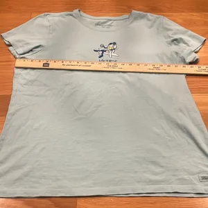 Life is good women’s short sleeve size xlarge . thumbnail 4
