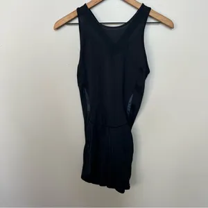 ATHLETA Lightning Unitard in Supersonic Black Size Small thumbnail 6