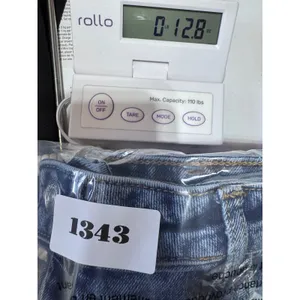 H&M Divided Women's Size 12 Blue Denim Mini‎ Skirt Distressed Raw Hem thumbnail 7