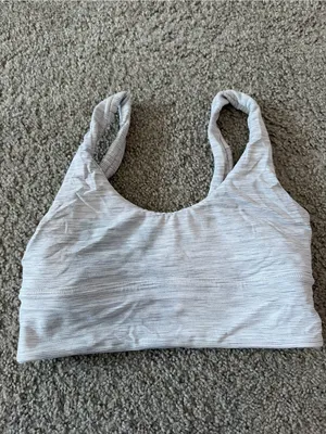 lululemon athletica Align Reversible Bra in White thumbnail 2