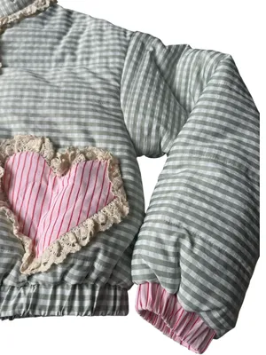 Altar'd State Gemma Gingham Jacket thumbnail 8