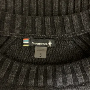 Smartwool Charcoal Ribbed Knit Long Sleeve‎ Pullover Thermal Sweater Small thumbnail 3