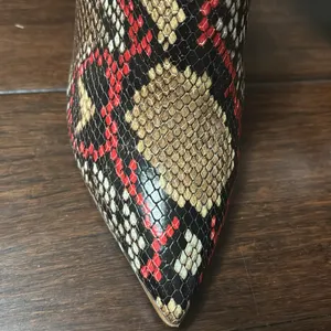 Steve Madden Daily Snake Animal Print Sling-Back Pumps Heels 8M new #1 thumbnail 3