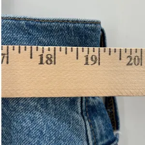J Crew 96 Slim Cropped Ankle Leg Button‎ Fly Denim Jeans Medium Wash Size 33 thumbnail 8