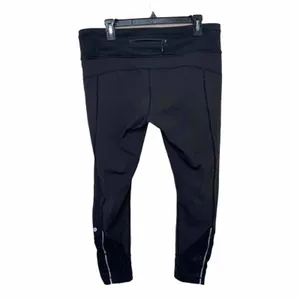 Lululemon Pace‎ Queen Tight Black Size 12 thumbnail 5