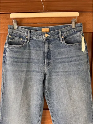 MOTHER NWT The Mid Rise Maven Ankle Jeans in Magic School Bus Wash Women’s 29 thumbnail 3