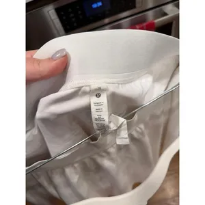 Lululemon Court Rival High-Rise Skirt in white size 16 thumbnail 4