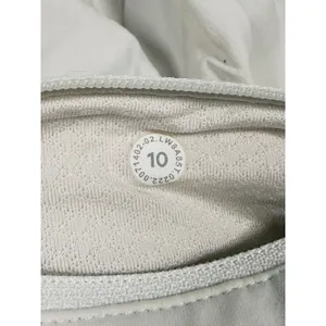 Lululemon Pace Rival Mid Rise Skort Size 10 Long White Tennis Running Pockets thumbnail 5