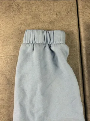 Baby blue hollister ultra high rise jogger fleece sweatpants thumbnail 5